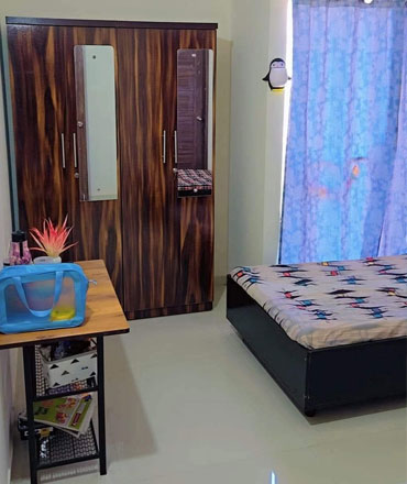 furnished room